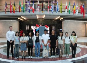 Fukuoka youth delegation visits Atlanta City Hall with MOIIA staff